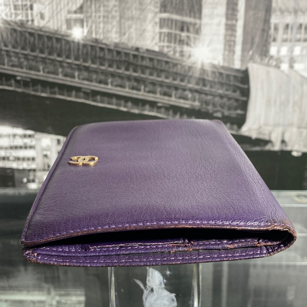 Authentic CHANEL CC Logo Purse Wallet - Picture 16 of 16